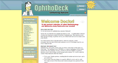 Desktop Screenshot of ophthodeck.com