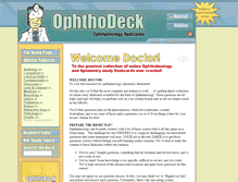 Tablet Screenshot of ophthodeck.com